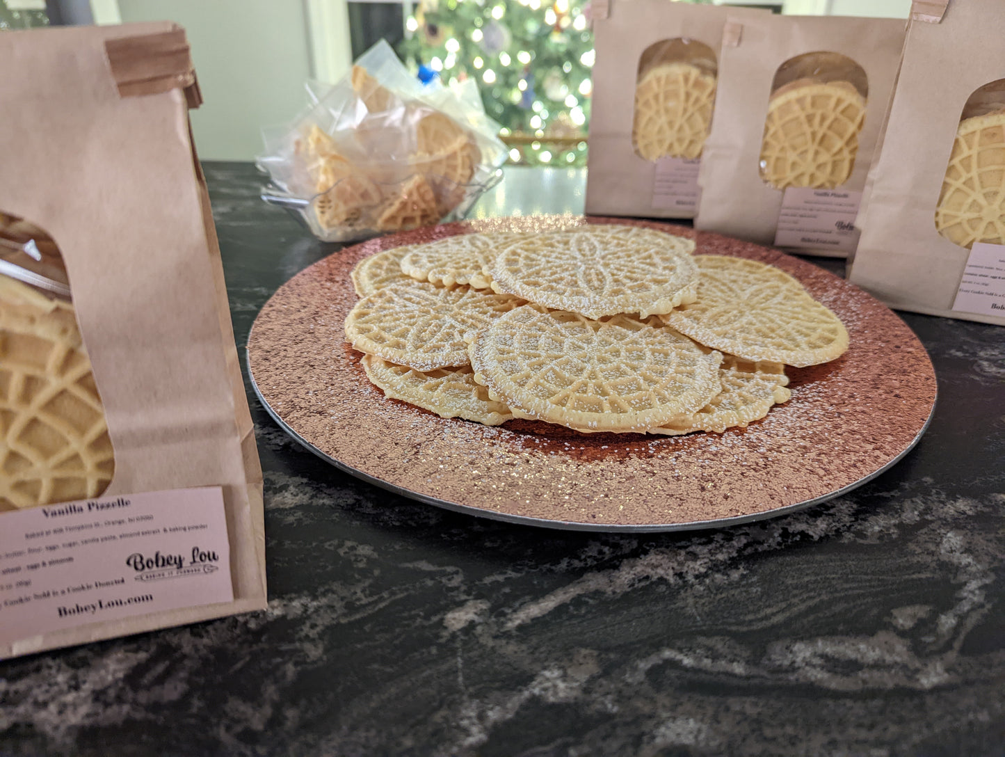 Pizzelle Platter